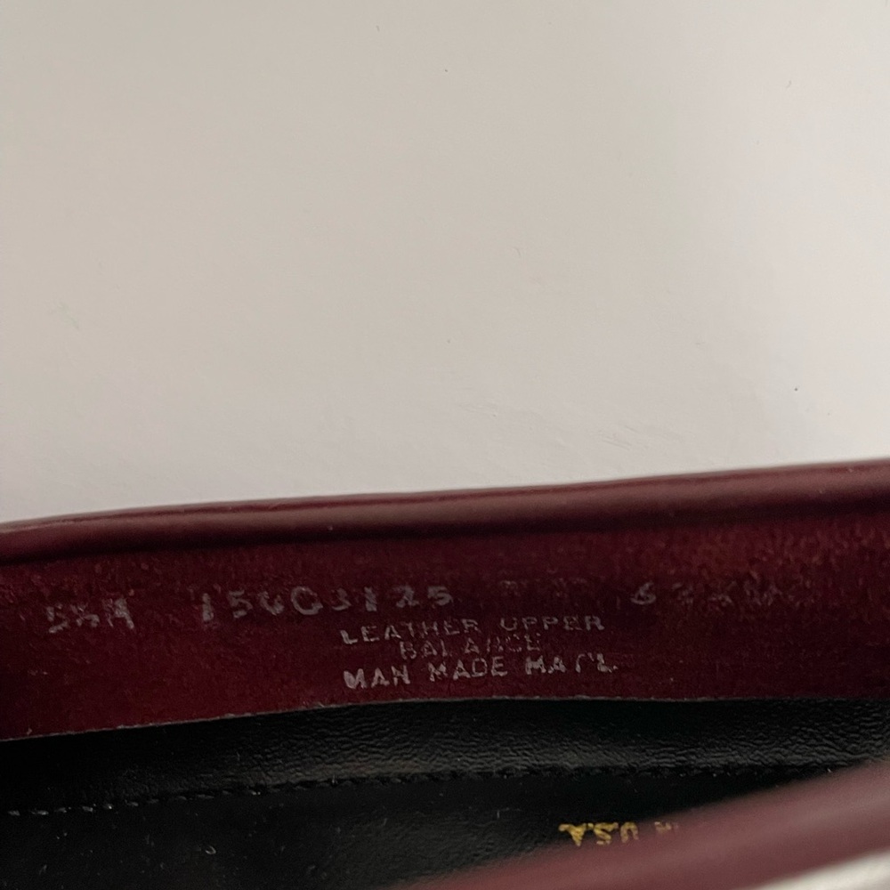 Bass Women's Burgundy Penny Loafers - Picture 4 of 12
